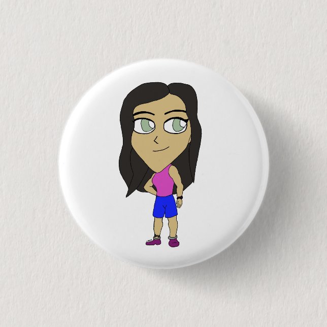 Badge Rond 2,50 Cm chibi (Devant)