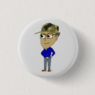 Badge Rond 2,50 Cm chibi  button