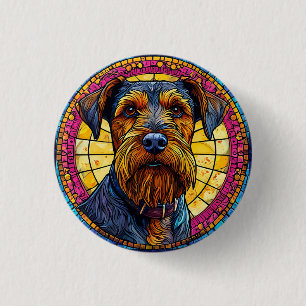 Badge Rond 2,50 Cm Chien de dessin animé mignon
