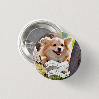 Badge Rond 2,50 Cm Chien souriant