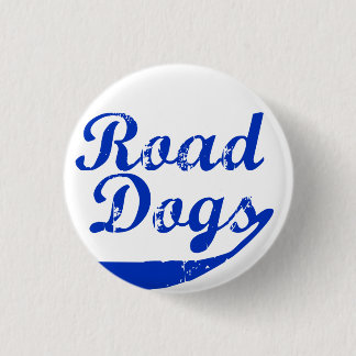 Badge Rond 2,50 Cm Chiens de route