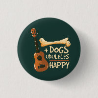 Chiens Plus Ukuleles égalent un joyeux sac de nouv