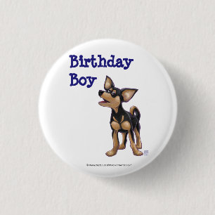 Badge Rond 2,50 Cm Chihuahua Party Center