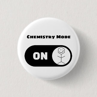 Badge Rond 2,50 Cm Chimiste Funny moderne pharmaciste