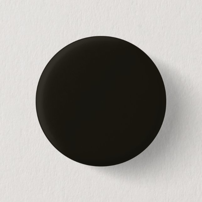 Badge Rond 2,50 Cm Chocolat noir (uni) 	 (Devant)