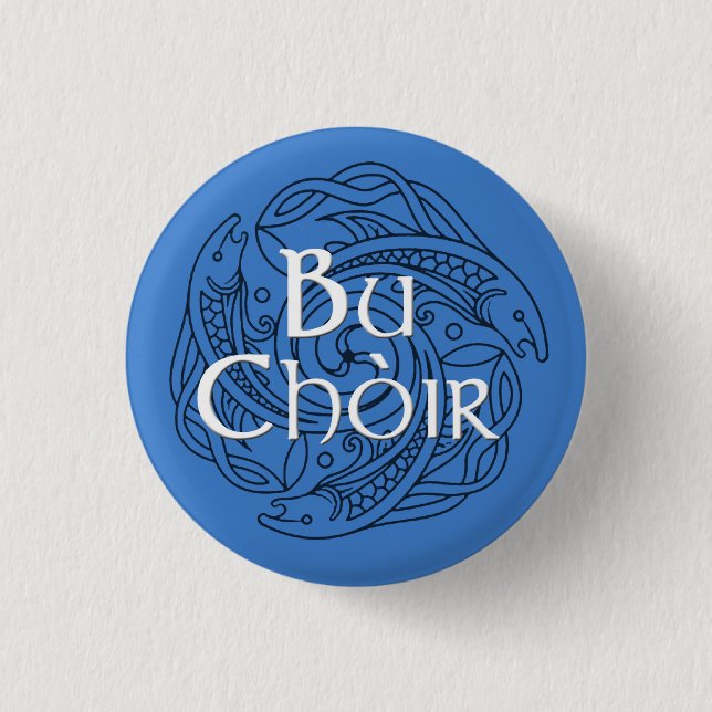 Badge Rond 2,50 Cm Choeur de Bu (Devant)
