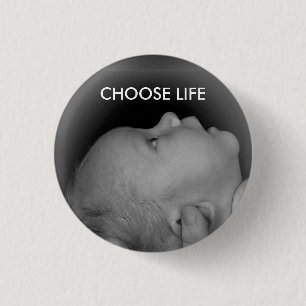 BADGE ROND 2,50 CM CHOOSE LIFE