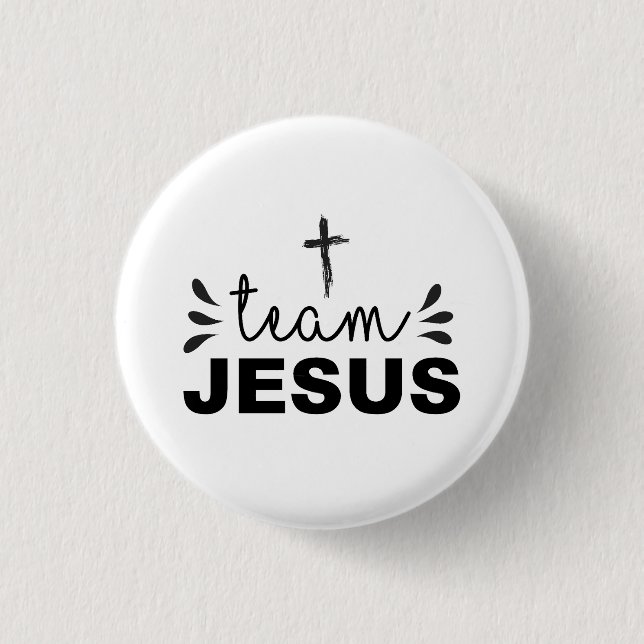 Badge Rond 2,50 Cm chrétien (Devant)
