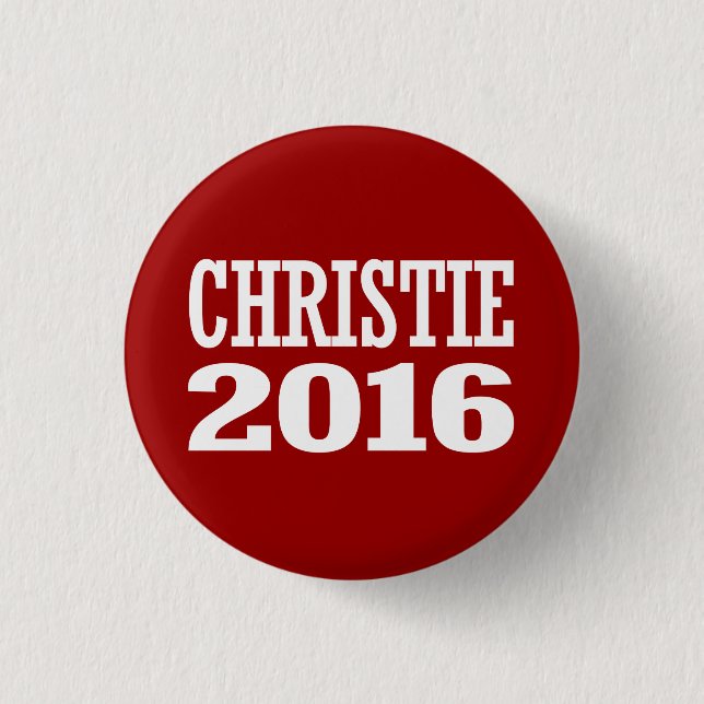 BADGE ROND 2,50 CM CHRISTIE 2016 (Devant)