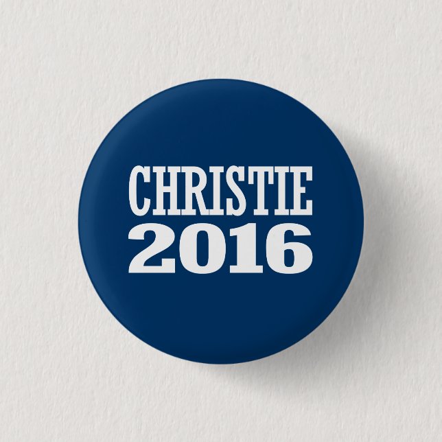 BADGE ROND 2,50 CM CHRISTIE 2016 (Devant)