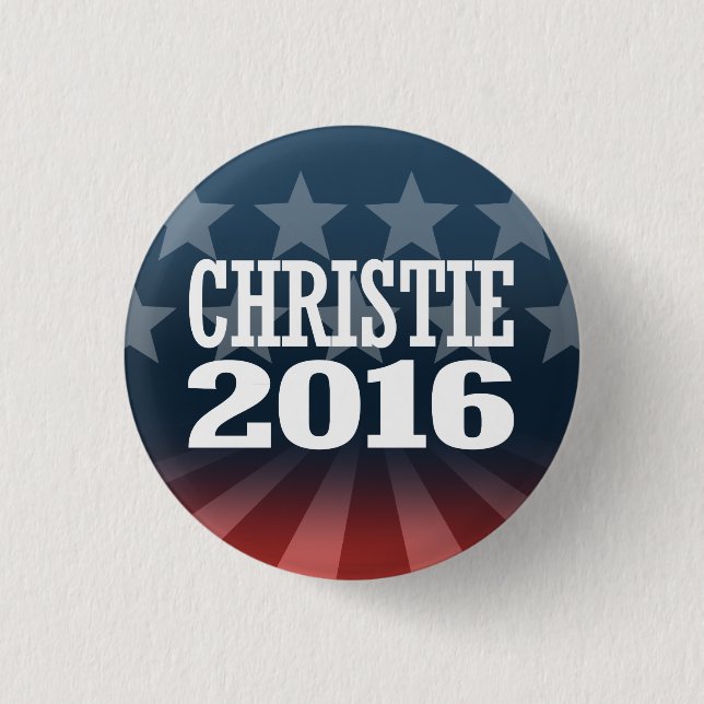 BADGE ROND 2,50 CM CHRISTIE 2016 (Devant)