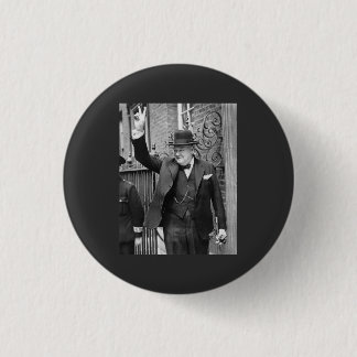 BADGE ROND 2,50 CM CHURCHILL V SIGNE.