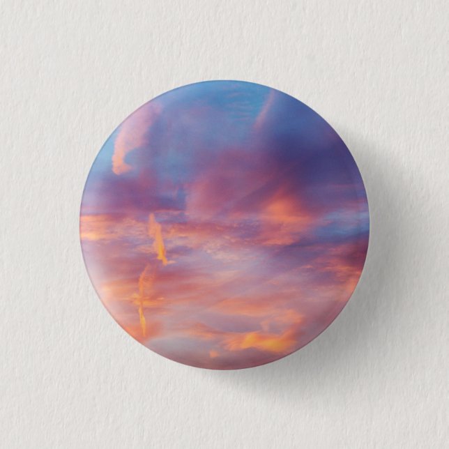 Badge Rond 2,50 Cm ciel flirtant (Devant)