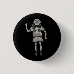 Badge Rond 2,50 Cm Cinq hauts pour tout le monde !