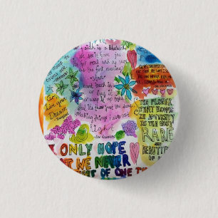 Badge Rond 2,50 Cm Citations