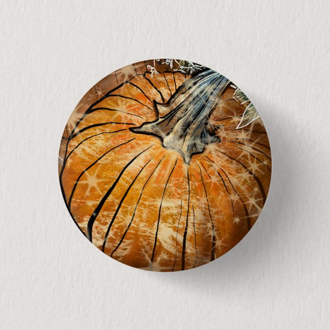Badge Rond 2,50 Cm Citations de citrouille (Devant)