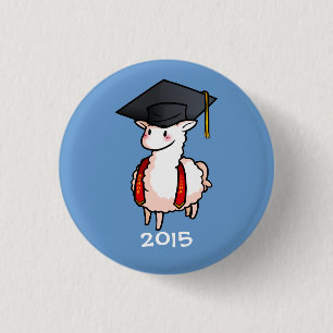Badge Rond 2,50 Cm Classe du bouton 2015 de lama