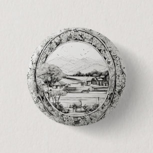 Badge Rond 2,50 Cm Classic Button Collection : Élégance polyvalente