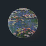 Badge Rond 2,50 Cm Claude Monet Water Lilies 1916 Fine Art<br><div class="desc">Claude Monet Water Lilies 1916 Bouton Art</div>