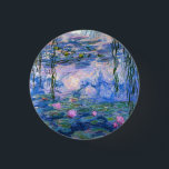 Badge Rond 2,50 Cm Claude Monet Water Lys Vintage Floral HD Art<br><div class="desc">Claude Monet Water Lilies Vintage Floral HD Art Button. Tableau de Water Lys par Claude Monet. Peint entre 1916 et 1919.</div>