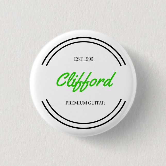 Badge Rond 2,50 Cm "Clifford " (Devant)