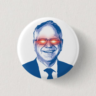 Badge Rond 2,50 Cm Club de fans Tim Walz
