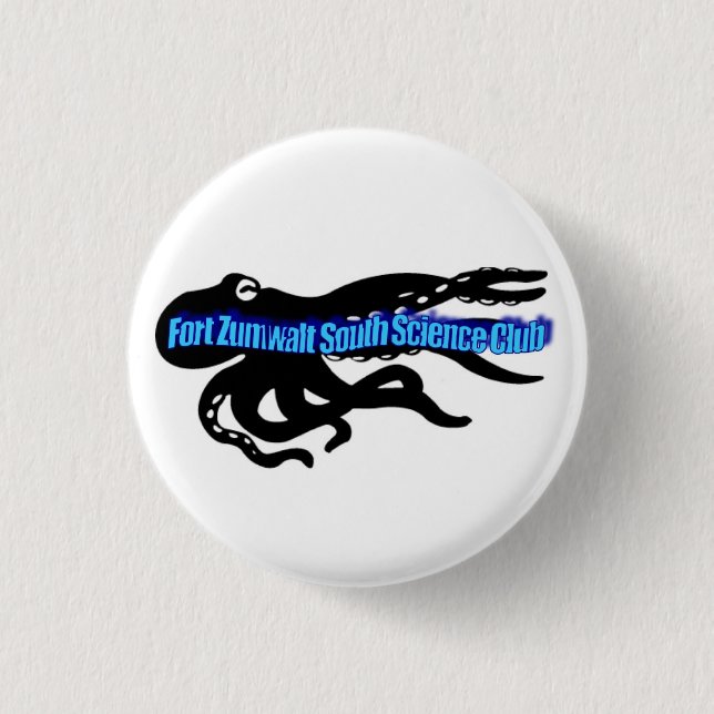 Badge Rond 2,50 Cm Club de la Science ! (Devant)