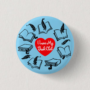 Badge Rond 2,50 Cm Club de lecture