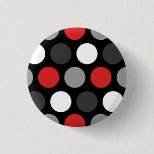 Badge Rond 2,50 Cm Coccinelle contrariée