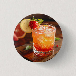Badge Rond 2,50 Cm cocktail