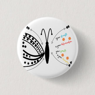 Badge Rond 2,50 Cm CODE SILENCIEUX pour bouton