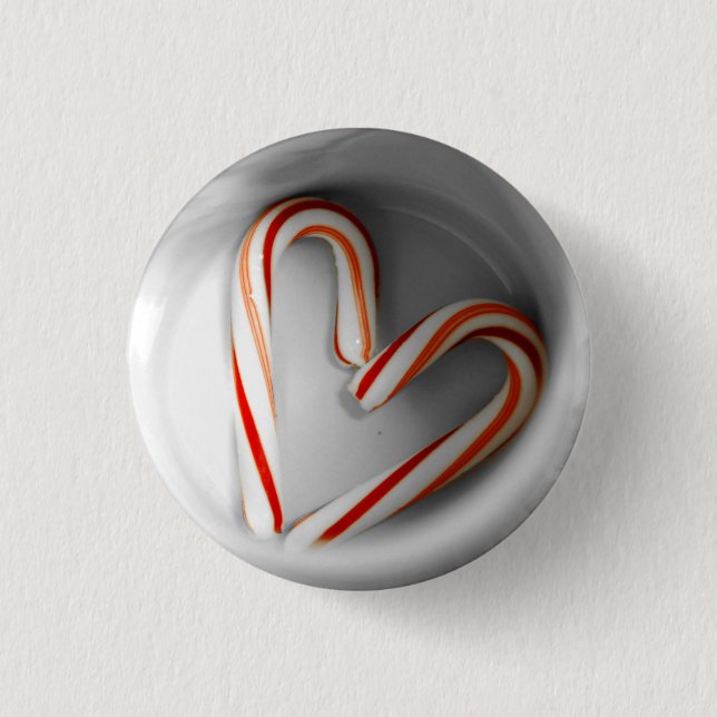 Badge Rond 2,50 Cm Coeur de bonbons (Devant)