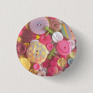 Badge Rond 2,50 Cm Collage de bouton de couleur de plage