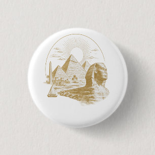 Badge Rond 2,50 Cm Collection Égypte antique