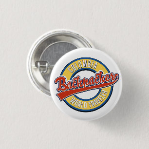 Badge Rond 2,50 Cm Colombie routard voyageur du monde