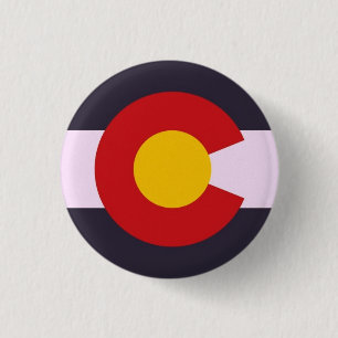 Badge Rond 2,50 Cm Colorado