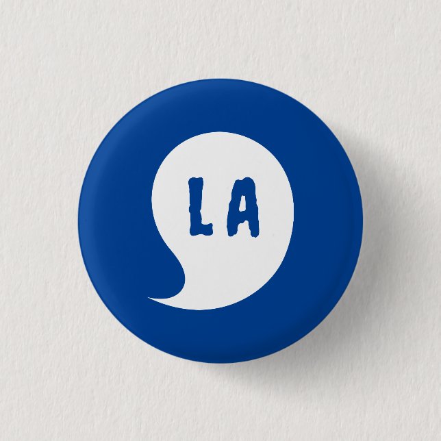 Badge Rond 2,50 Cm comma-la Kamala Harris Halloween pour le Président (Devant)