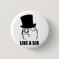 Comme monsieur Rage Face Monocle Meme