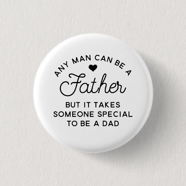 Badge Rond 2,50 Cm Conception de devis papa spécial (Devant)