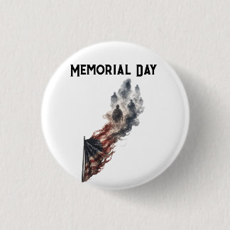 Badge Rond 2,50 Cm Conception de drapeau américain pour l'hommage de