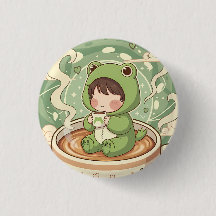 Conception de l'histoire de café de grenouille mig