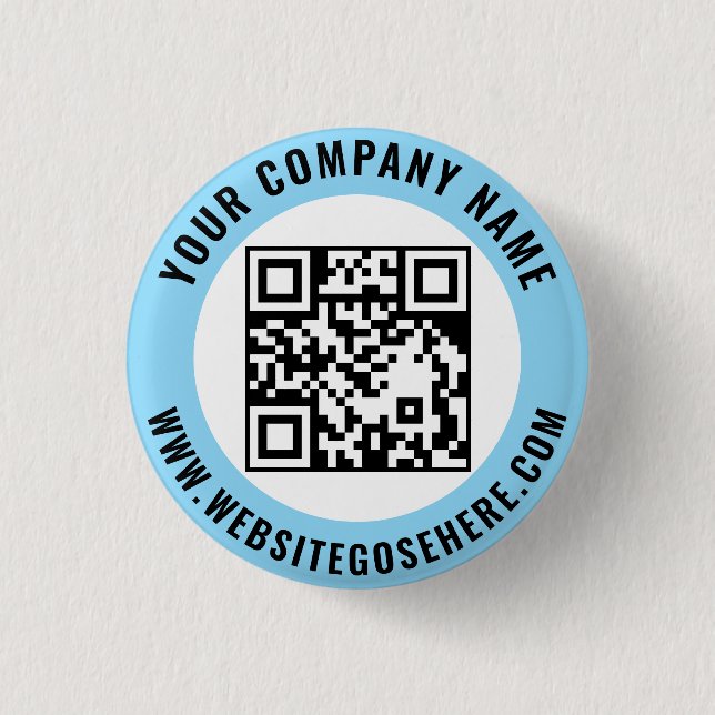 Badge Rond 2,50 Cm Conception de modèle promotionnel de logo d'entrep (Devant)