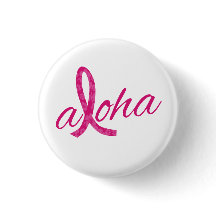Conception de ruban rose Esprit Aloha pour le canc
