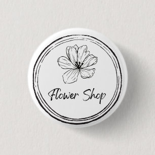 Badge Rond 2,50 Cm Conception des petits boutons