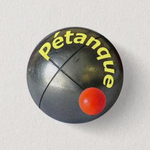 Badge Rond 2,50 Cm Conception moderne de la balle de pétanque en aci