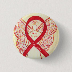 Badge Rond 2,50 Cm Connaissance de la récupération de médicaments Rub