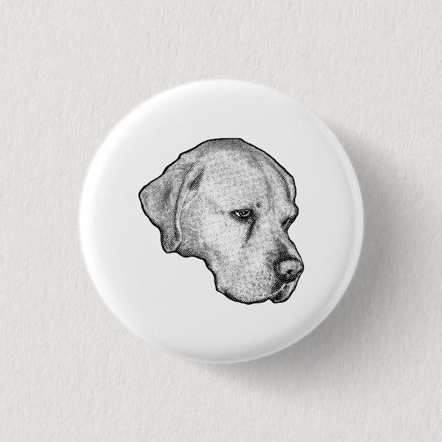 Badge Rond 2,50 Cm Contraste subtil de flocon (Devant)