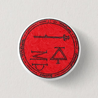 Badge Rond 2,50 Cm Contre des armes à feu et d'autres armes