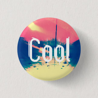 Badge Rond 2,50 Cm Cool