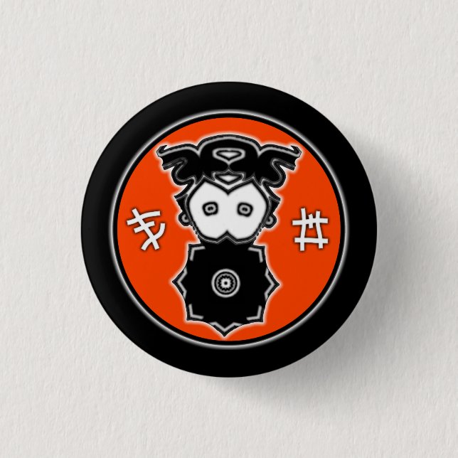 Badge Rond 2,50 Cm Cool exotic thing (Devant)